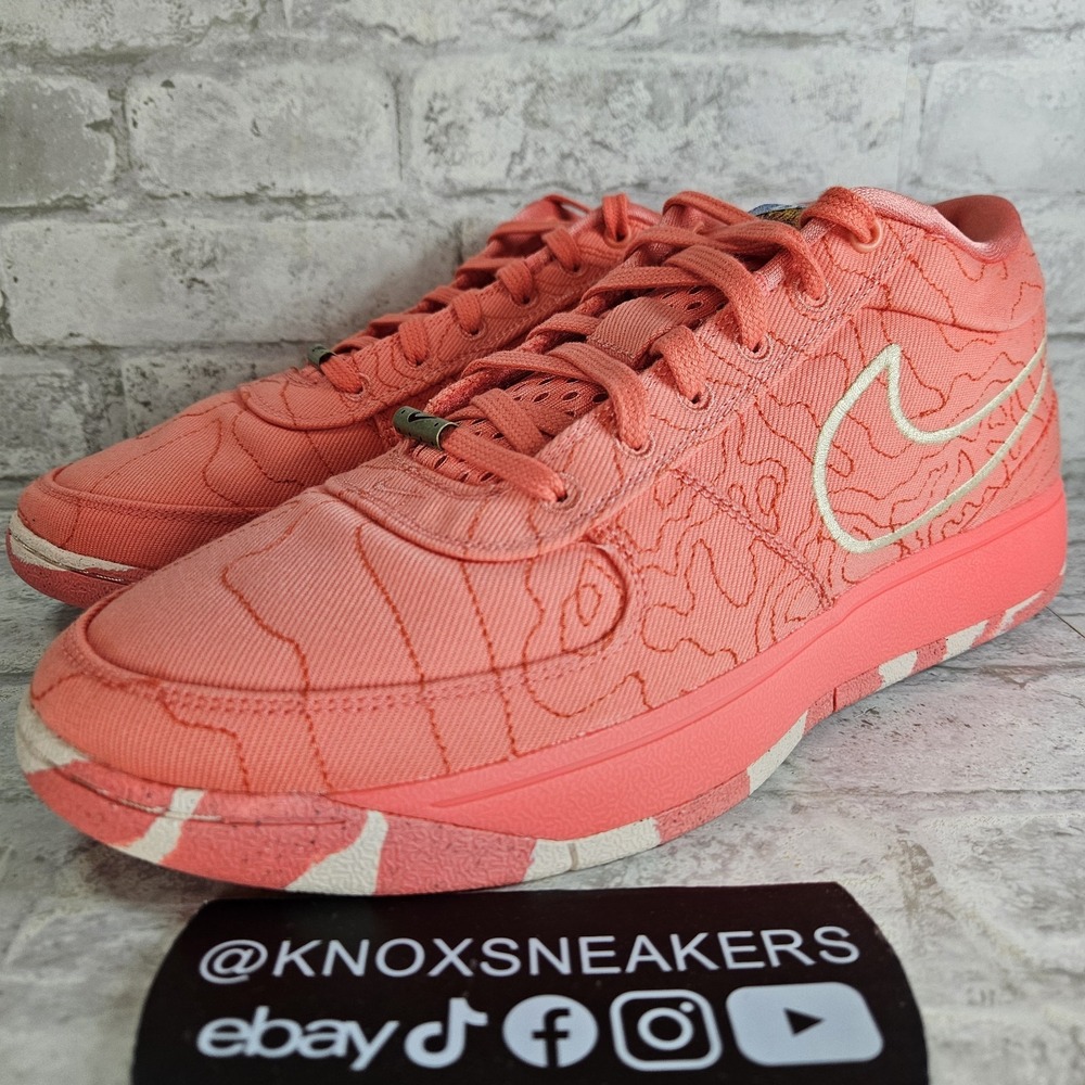Nike Book 1 Textile Sedona Magic Ember Pink IB8054-800 Men's Size 13